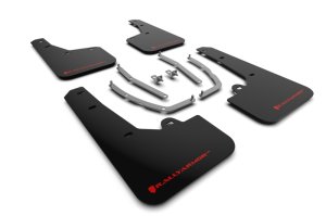 Hyundai Tucson Mud Flap Kit - Rally Armor - UR - Black/Red Logo - `22-`24